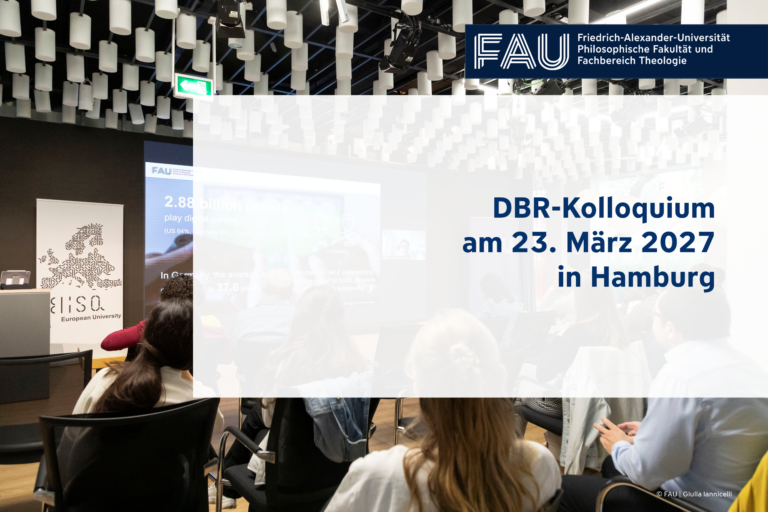 Save the Date: DBR-Kolloquium am 23. März 2027 in Hamburg